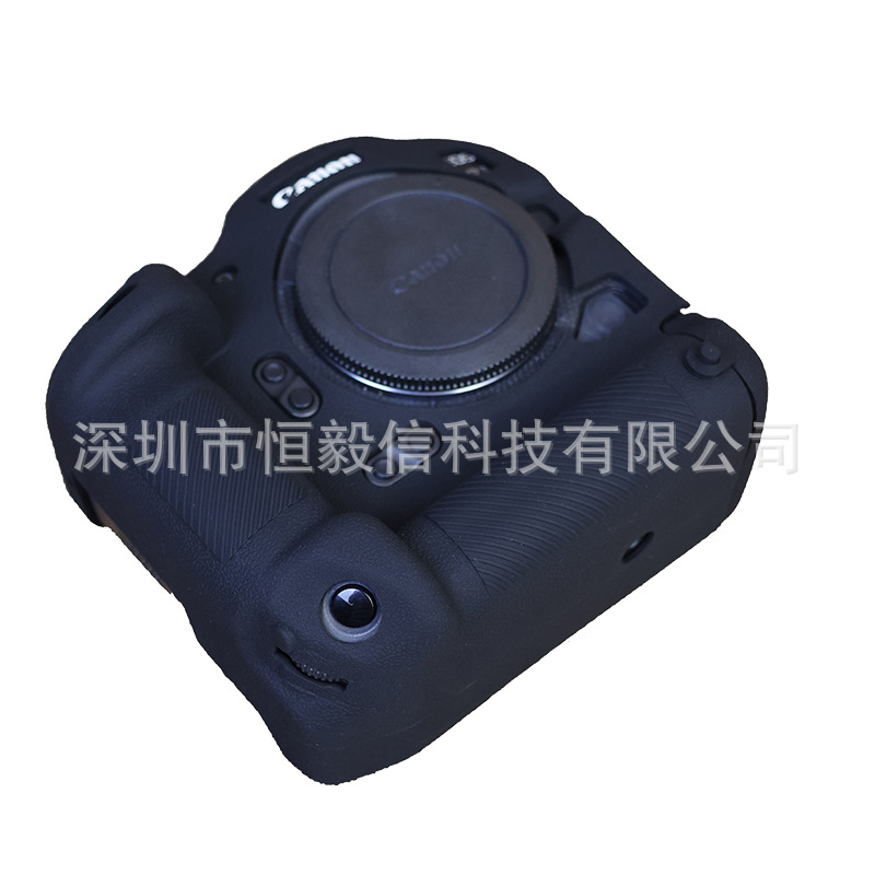 CANON EOS R3 미러리스 카메라 가방에 적합 EOSR3 실리콘 케이스 R3 부드러운 고무 케이스 보호 커버 전체 커버