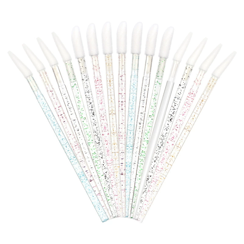 Nylon long lipstick, brush, 50 pieces
