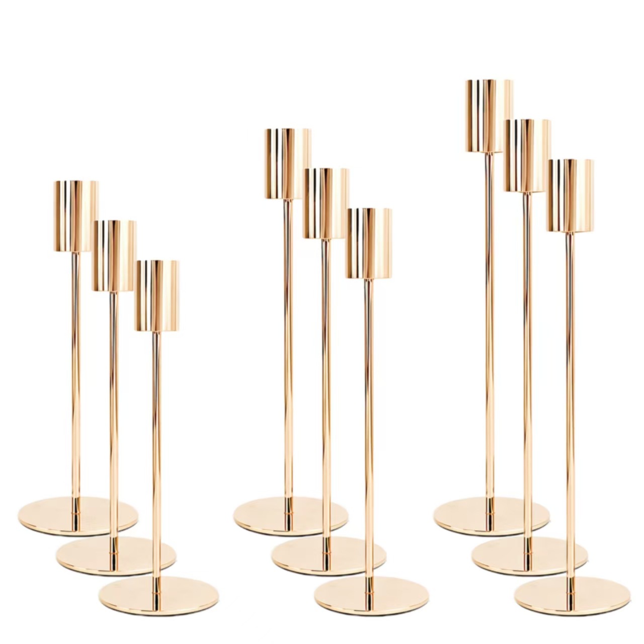 Ventas calientes candelabros de estilo nórdico candelabros de metal forjado candelabros de estilo europeo candelabros de Navidad candelabros rusos ventas calientes