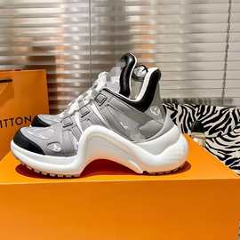 高品质驴家新款炸街老爹鞋弓型运动鞋户外休闲百搭透气舒适女鞋潮