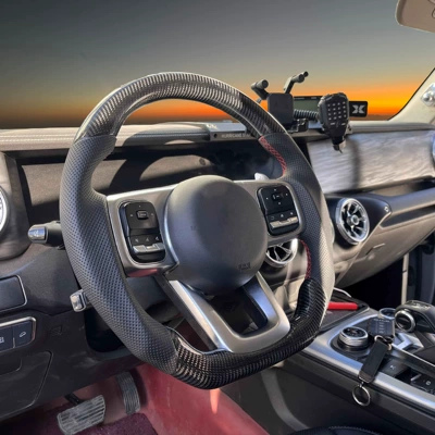 Steering wheel wheel modification suitable for tank