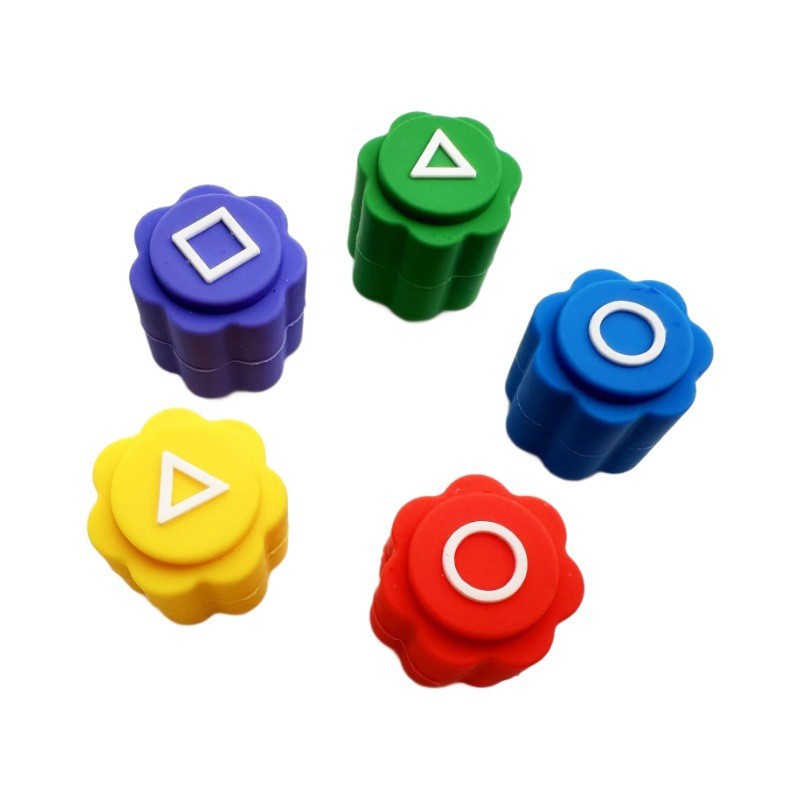 Puzzle infantil nostálgico agarrar juguetes de piedra juegos de la infancia recuerdos de la infancia agarrar juguetes de piedra cuadrados de estudiantes de primaria image 6