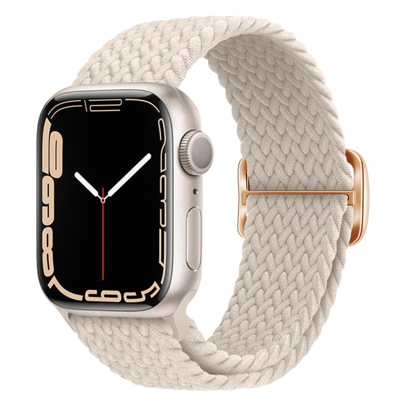 Correa de un solo anillo trenzado applewatch aplicable Correa de reloj de Apple con hebilla deslizante iwatch897654se10