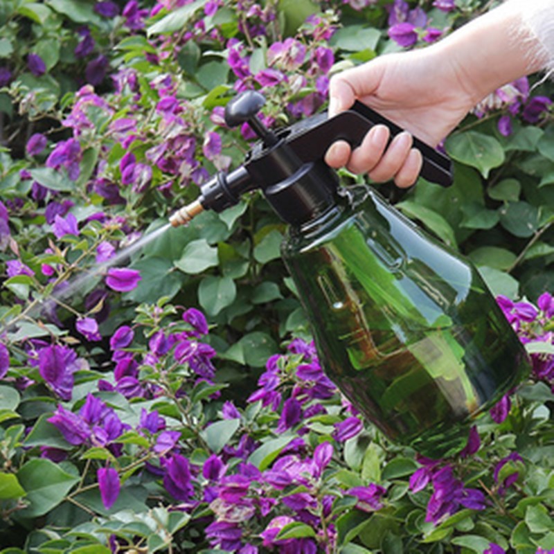 수동 기압 꽃 물을 주는 주전자 스프링클러 주전자 물을 주는 주전자 원예 도구 분무기 주전자 스프링클러 작은 물을 주는 주전자