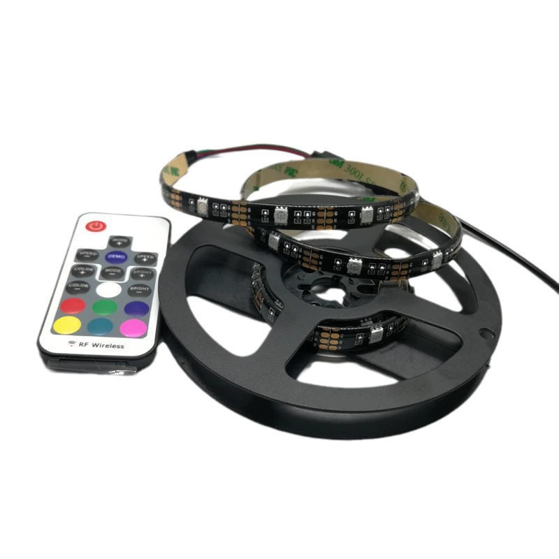 Светодиодная лента 17-клавиш RF5050 5V с USB5V RGB подсветка лента телевизионной подсветки
