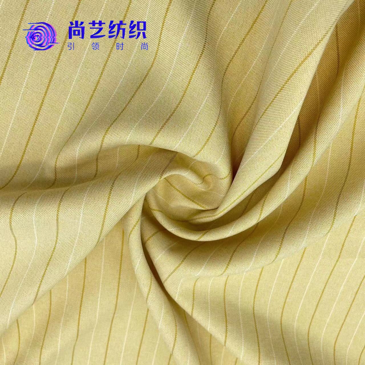 春秋经典款A2162 双线竖条纹 西装套装 裙制服 时尚女装面料现货