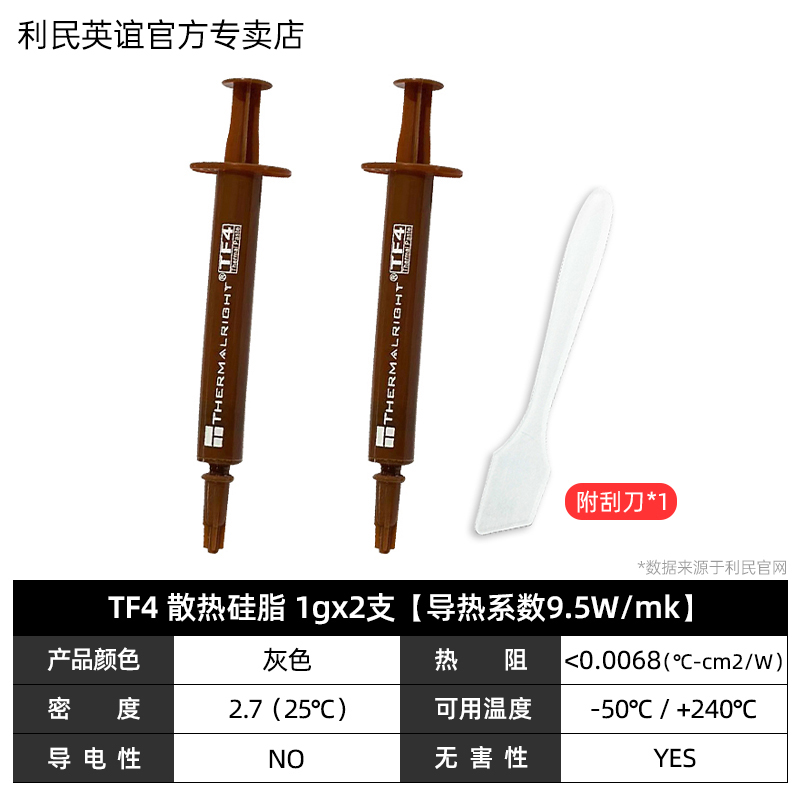 Limin TF8 / TF7 / TF9 / GT grasa de silicona térmica TFX pasta de conducción térmica tarjeta gráfica de computadora portátil CPU grasa de silicona disipadora de calor