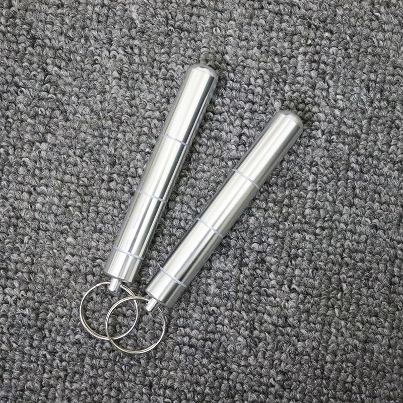 Nueva botella de medicina de aleación de aluminio de sección múltiple frasco de medicina sellado tubo de palillo de dientes tubo de recogida de oreja tubo de medicina impermeable en stock al por mayor