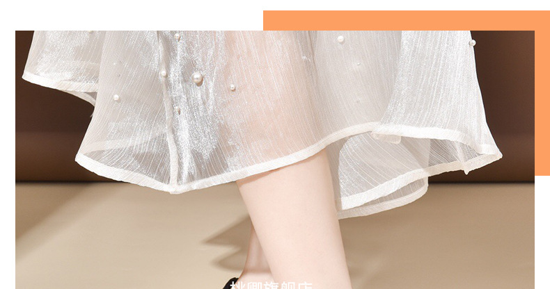 Sandal da thật nữ gót wedge đế xuồng platform cao 9 cm, dáng đế dày thoải mái — Màu đen chi tiết 28