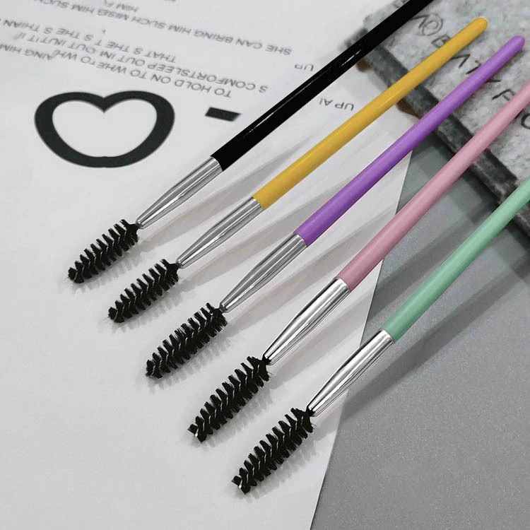 Оптовая одноразовая кисть для ресниц Кисть для бровей Оптовая спиральная кисть для ресниц Черная длинная кисть для ресниц 15