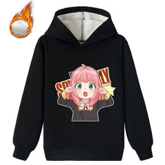 Spy x Family Big Kid Cartoon Print Fleece Hoodie Sweatshirt K382 