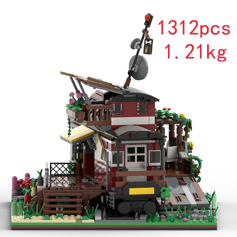Creative Flower Shop Building Blocks Educational Toy For Kids_voghion.com