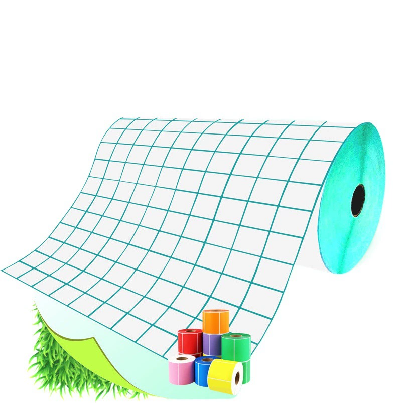 Бумага слипчивого ярлыка бумаги термального печатания бумаги ярлыка 100*100 штрихкода продукта заказа Левен особенная