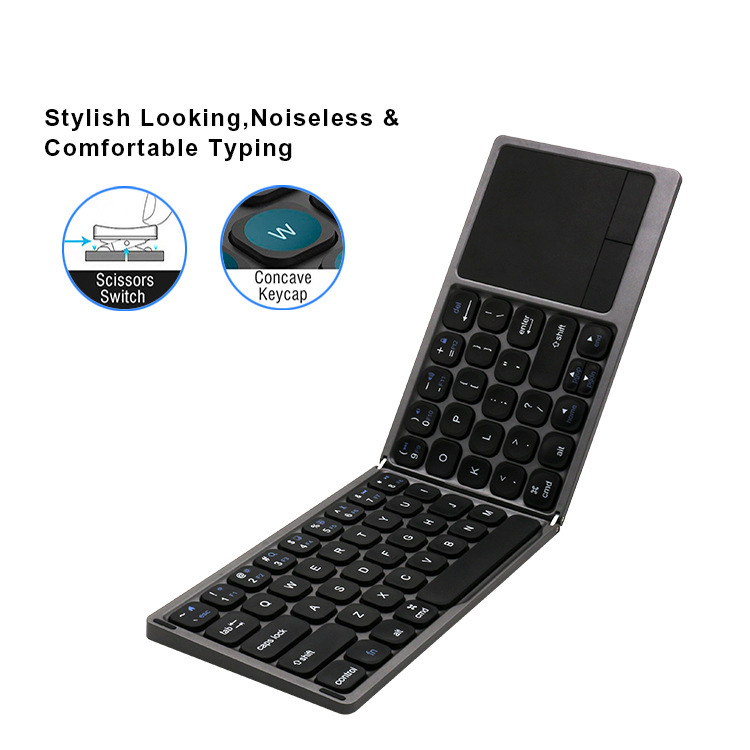 国境を越えて人気の新作 80% off in <ne2> ワイヤレス Bluetooth キーボード 折りたたみ式 マルチシステム対応 携帯電話・タブレット対応 ポータブル|undefined