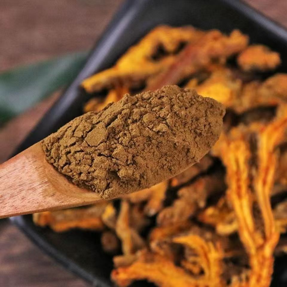 Sichuan Coptis Powder Huang Lian Fine Ground Raw Herb Powder 500g specifications