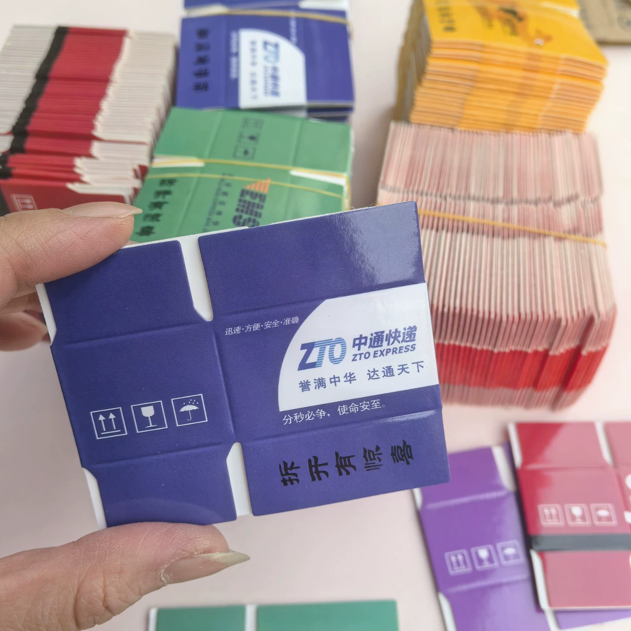 Мини-бокс-сюрприз, маленькая экспресс-доставка SF Express, Zhongtong Express, пустая коробка, сюрприз-пакет, лотерейный бокс, коробка для еды/игрушек, небольшой подарок