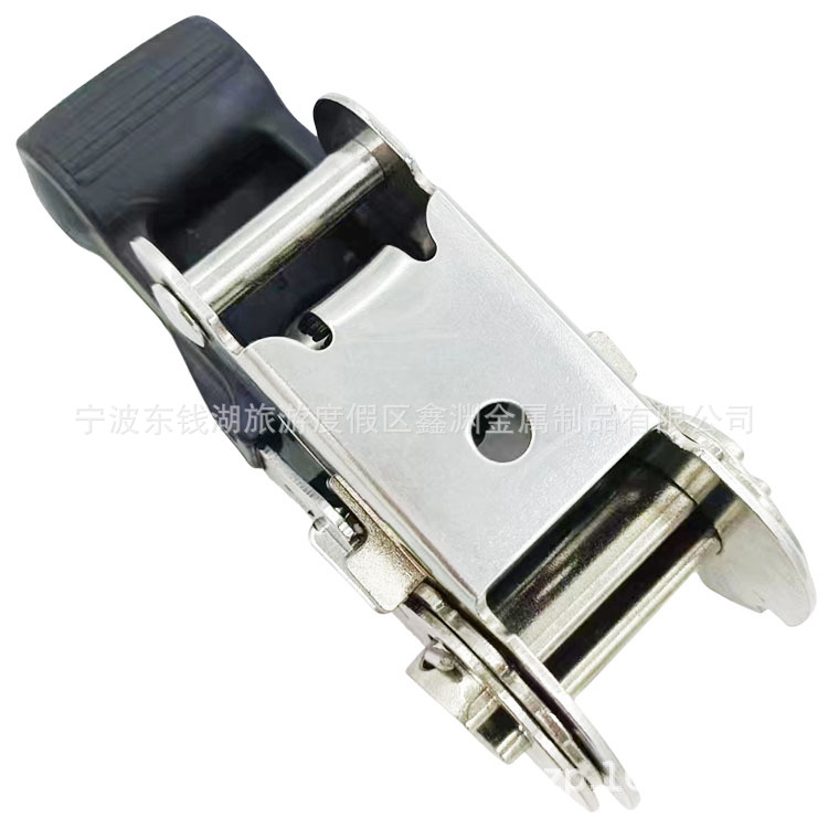 跨境不锈钢1寸拉紧器304不锈钢棘轮扣25mm800公斤棘轮带货物控制