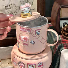 kt猫520礼物快速制冷杯座饮料速冷杯保温冷暖杯宿舍冰镇降温杯垫