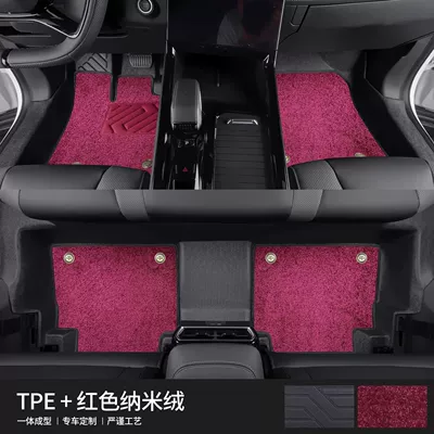 Universal Foot Pad – Threshold - anti-slip-particles-two-layer-threshold-burgundy-imitation-wool-blanket-23-24-models-boyue-l-fuel-version-dedicated