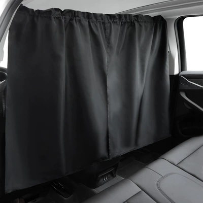 Anti-peep Privacy Curtain Car Sunscreen – Car curtains - black-13882cm