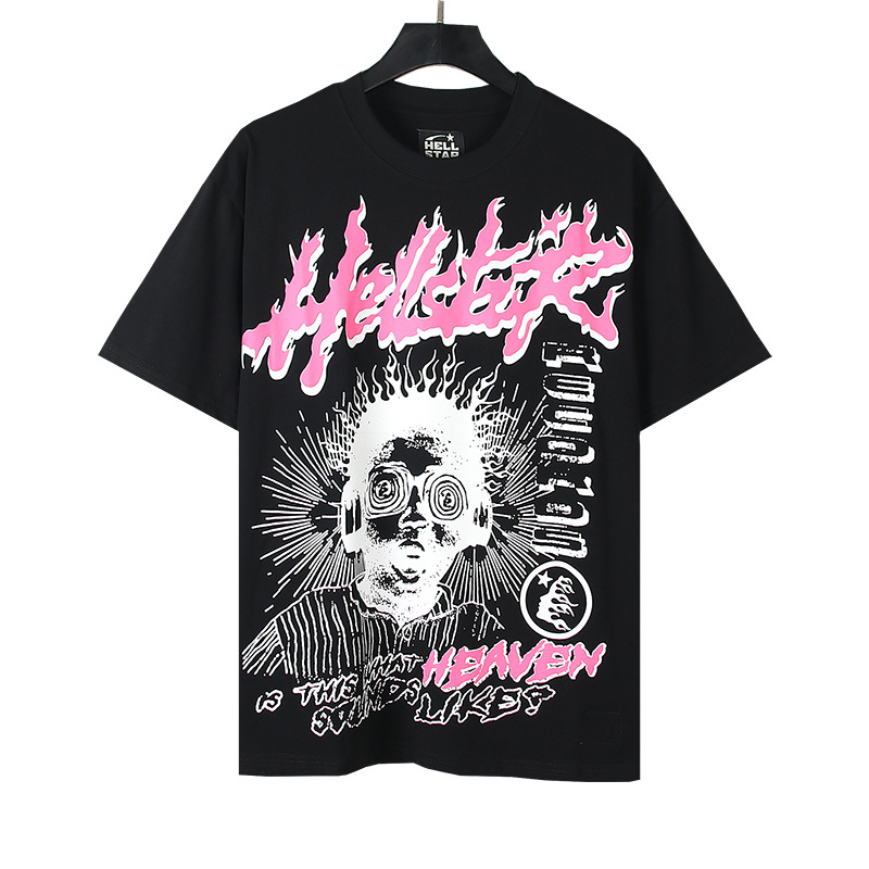 Venta al por mayor versión correcta pa marca de moda manga larga Camiseta palmera espalda Carta Grande logo manga de Batwing OS gota hombro superior