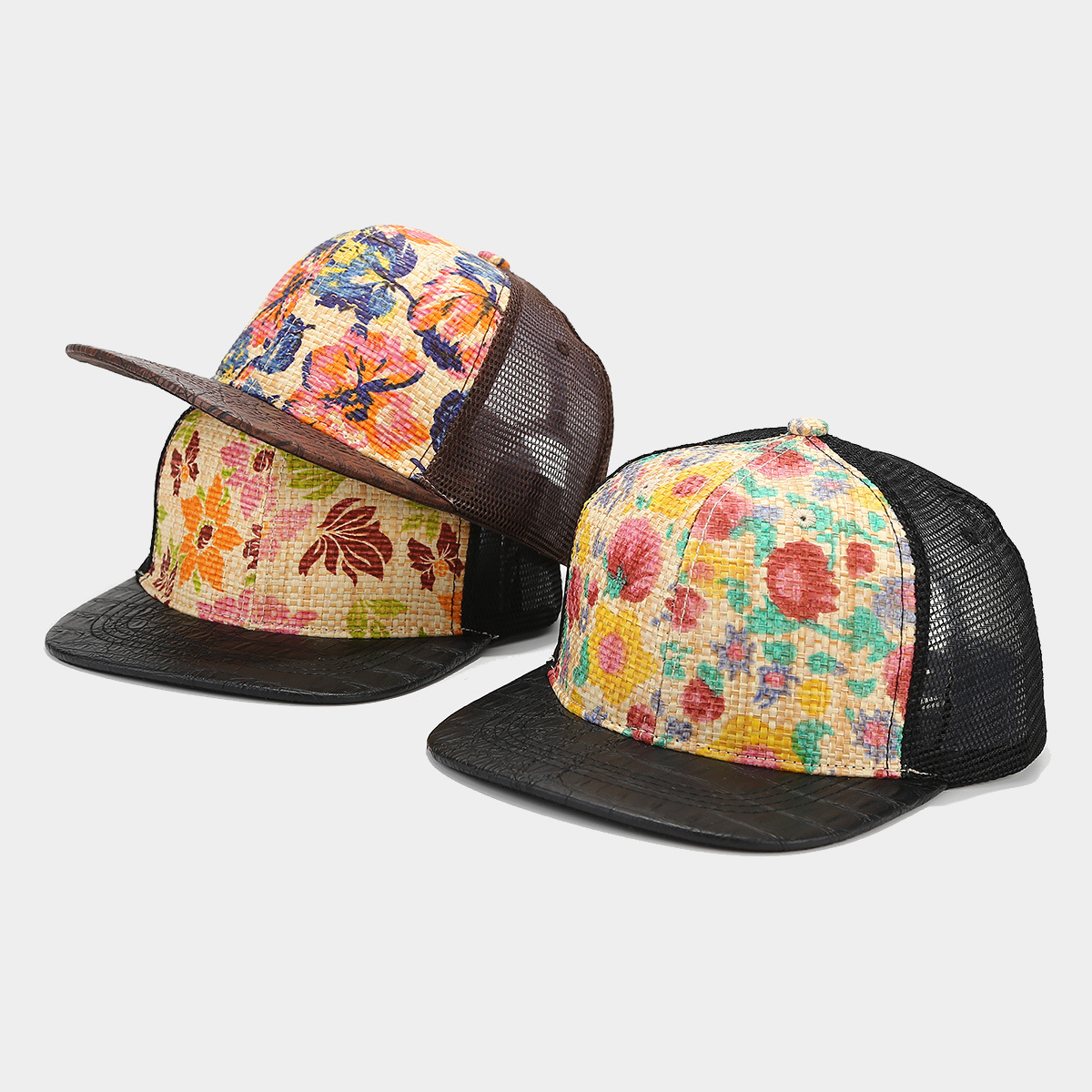 Neue Mode Männer Frauen Baseball Kappe Sommer Im Freien Sonnenhut Hip Hop Einstellbare Trucker Caps Snapback Hüte – Detail 3