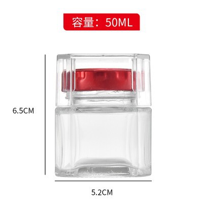 Botella de Nido de Pájaro botella de Nido de Pájaro pequeño guisado fresco botella de Nido de Pájaro instantáneo sub-botella de miel olla de pescado sellado botella vacía de pegamento al por mayor 50