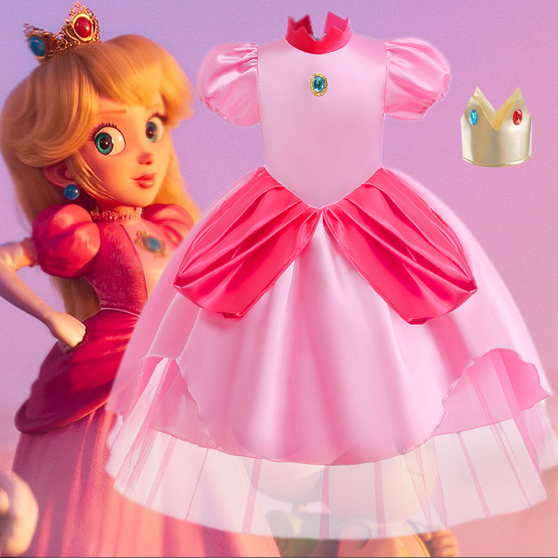 Children's Super Marmario Game Server Christmas Pink Pink Princess…
