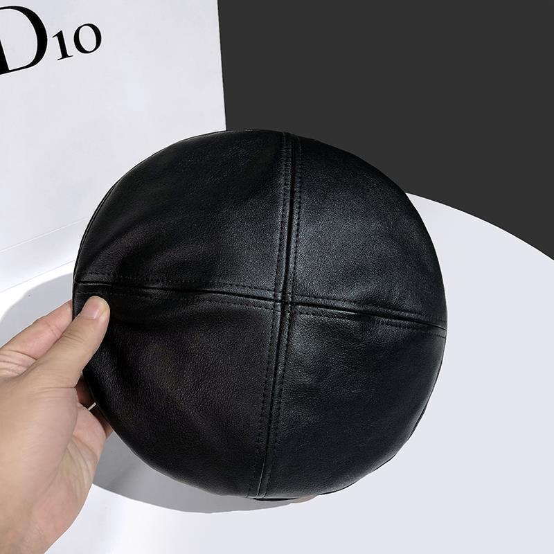 Englische achteckige Lederkette für Kinder, beliebte koreanische Version, robuste und vielseitige PU-Lederkette_voghion.com