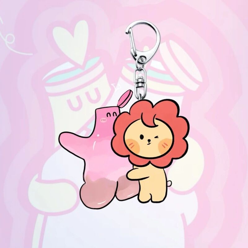 王源ハハアクリルハグペンダントファンサポート素材かわいいバッグペンダント友人へのギフトとして収集可能|undefined