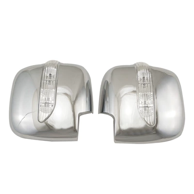 Suitable for 04-17 Toyota sea lion Toyota Hiace rearview mirror door bowl handle fog lamp frame and other exterior decoration (Other Automotive Exterior Supplies) - rearview-mirror-with-light-electroplating