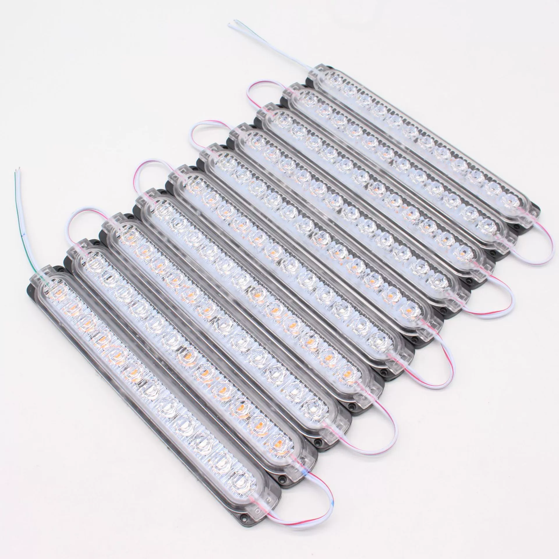 Светодиодный модуль 12 огней мигает самовоспламенный RGB мотоцикл автоконтейнеровоз прицеп боковые декоративные огни производителей