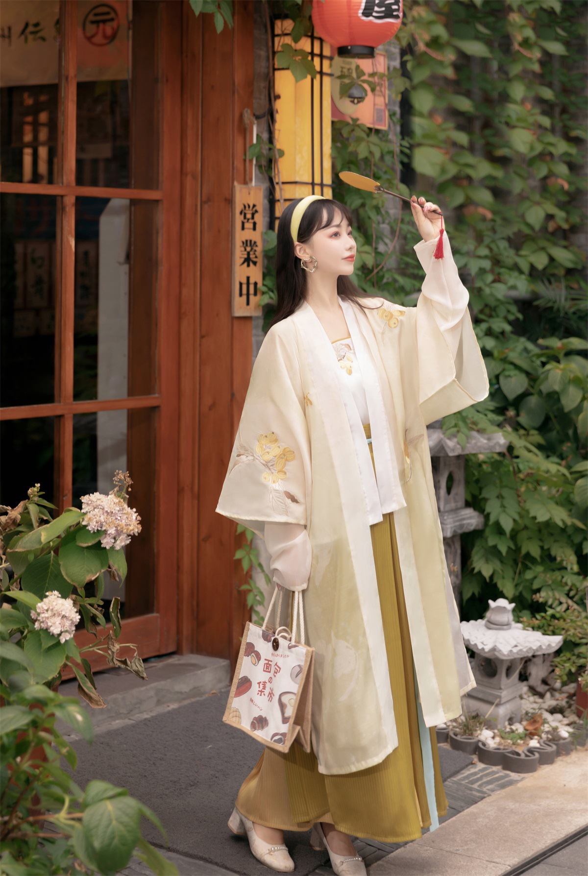 原创设计未暑时中国风复古日常汉服女吊带外褙子三裥裙四件套8392-阿里巴巴