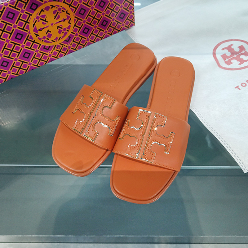 Comercio exterior TB casa 2026 diamante flip flops para mujeres de tamaño grande con un fondo plano doble T zapatillas frías fábrica al por mayor sandalias image 20