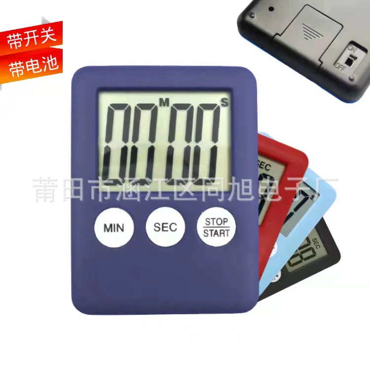 Кухня Ультратонкий таймер напоминает студентам, чтобы выучить последипломный вступительный экзамен Выпечка с таймером переключения