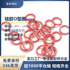 硅胶O型圈汽车模具照明灯饰用硅胶圈耐高温环保胶圈 线径2.4mm