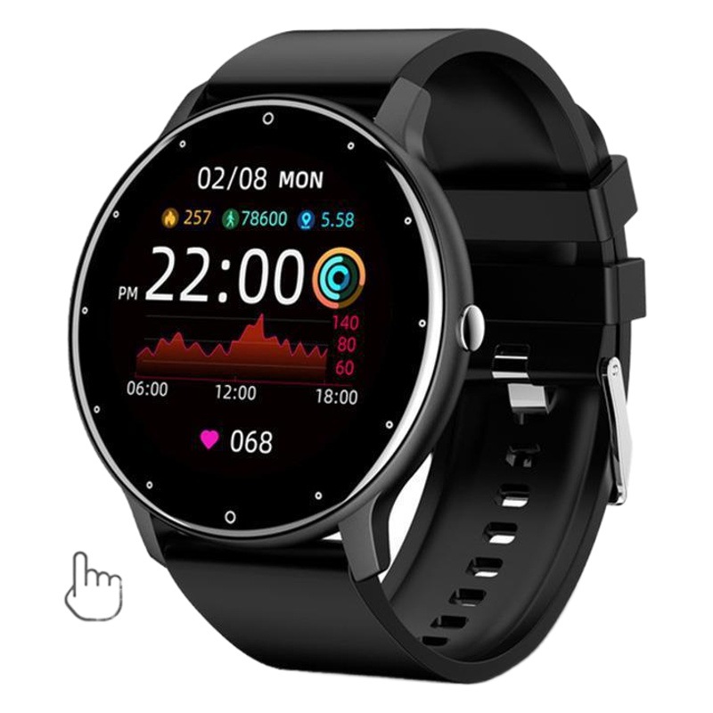 ZL02D reloj inteligente ritmo cardíaco sangre oxígeno sueño movimiento monitoreo pulsera inteligente Comercio exterior transfronterizo AliExpress venta al por mayor
