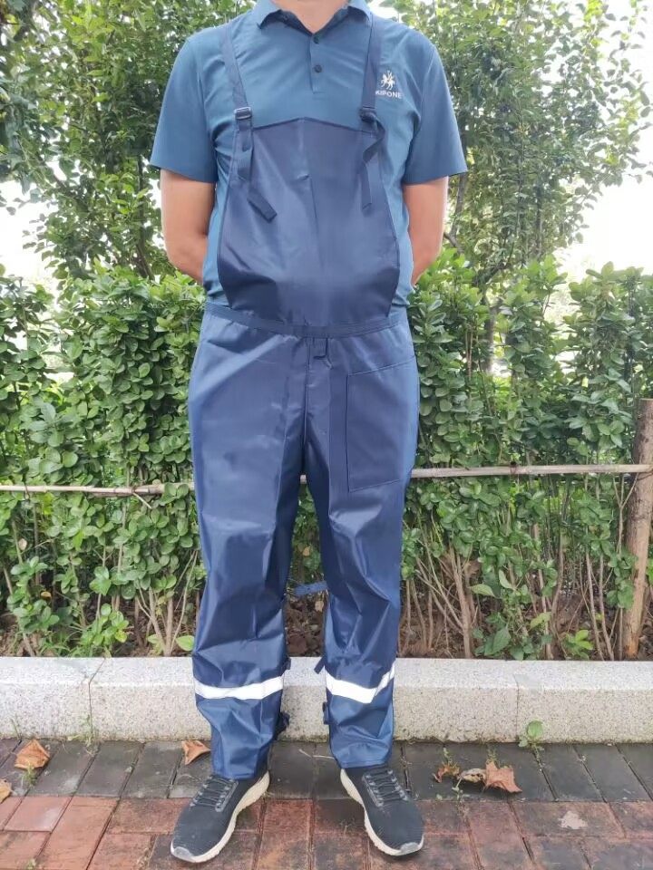 Pantalones de cinturón a prueba de polvo para cortar césped, ropa a prueba de polvo para cortar césped, ropa a prueba de polvo para protección laboral del jardín, ropa a prueba de polvo para la industria y la agricultura