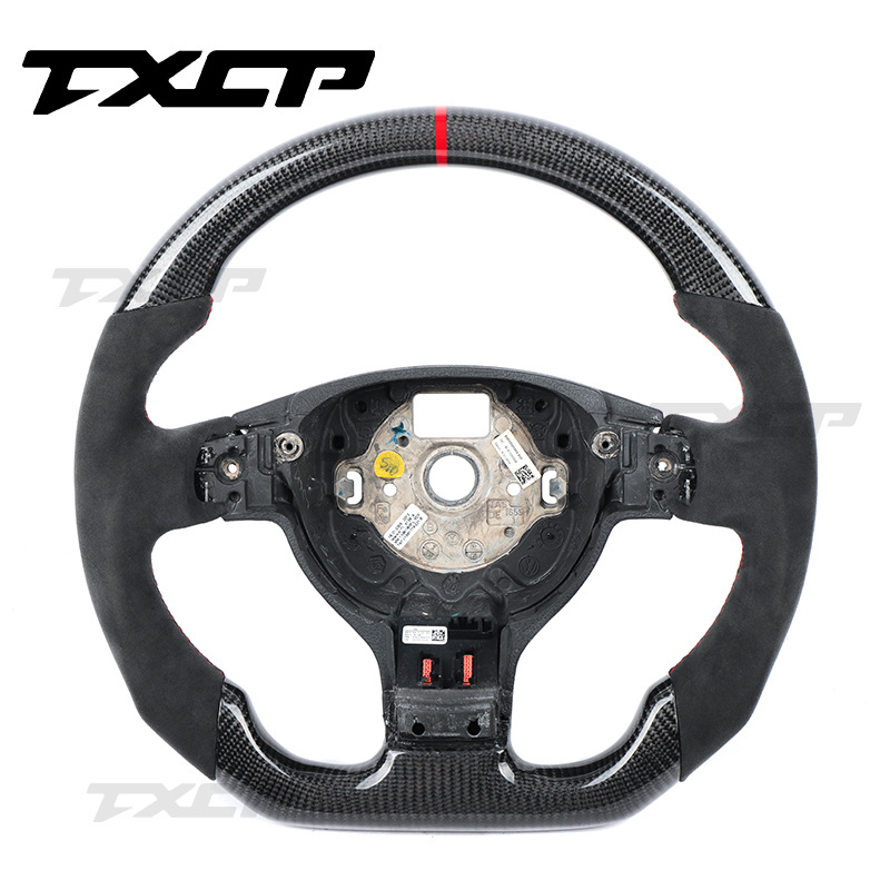 Suitable for Volkswagen 5th generation GTI Golf 5 Jetta MK5 GTIR series carbon fiber steering wheel modification upgrade