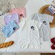 YM2605 infant summer new short sleeve boneless silk jumpsuit a generation of hair