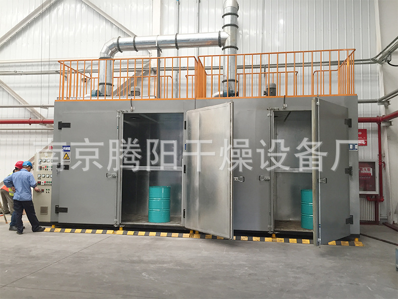 现货供应铁桶装添加剂加热融化烤箱 桶装化工原料蒸汽加热烤箱