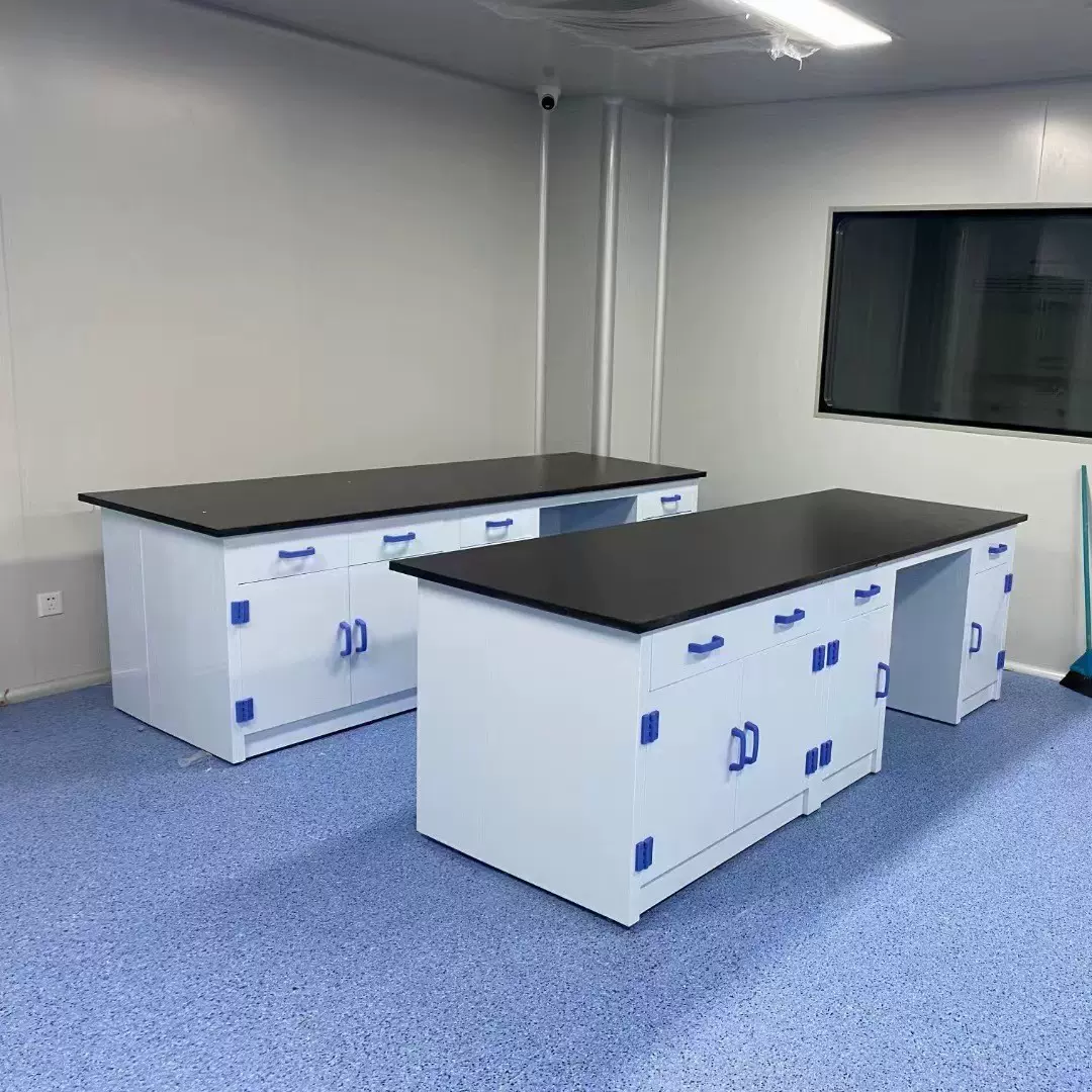 实验室PP实验台化验室PP工作台PP操作台医院边台边柜PP材质实验桌