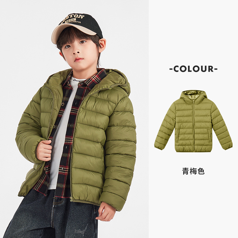 Muchos niños de algodón cortado abrigo colección impermeable otoño y invierno ropa de algodón de invierno para niños mayores