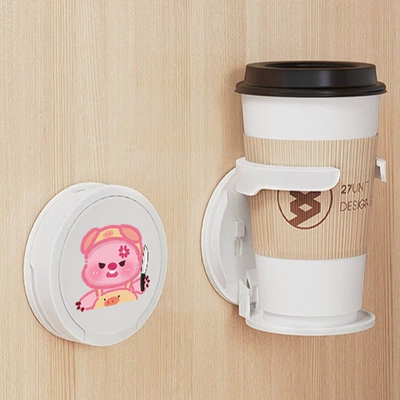 Vehicle Water Cup Holder: Car cup holder/beverage holder - white-knife-ruby