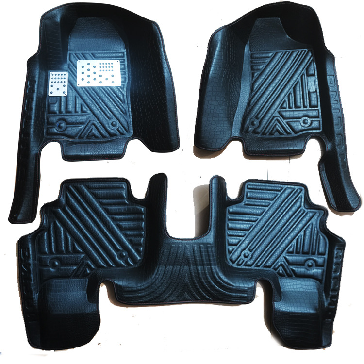 五菱征途腳墊五菱征途皮卡腳墊改裝件五菱征途腳墊全包圍專用防水