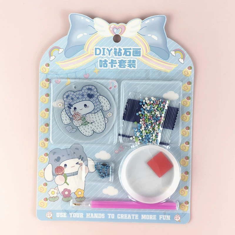 Собрание игрушек своими руками Sanrio, детская бриллиантовая игрушка, набор для детского сада, DIY, подарок на день рождения