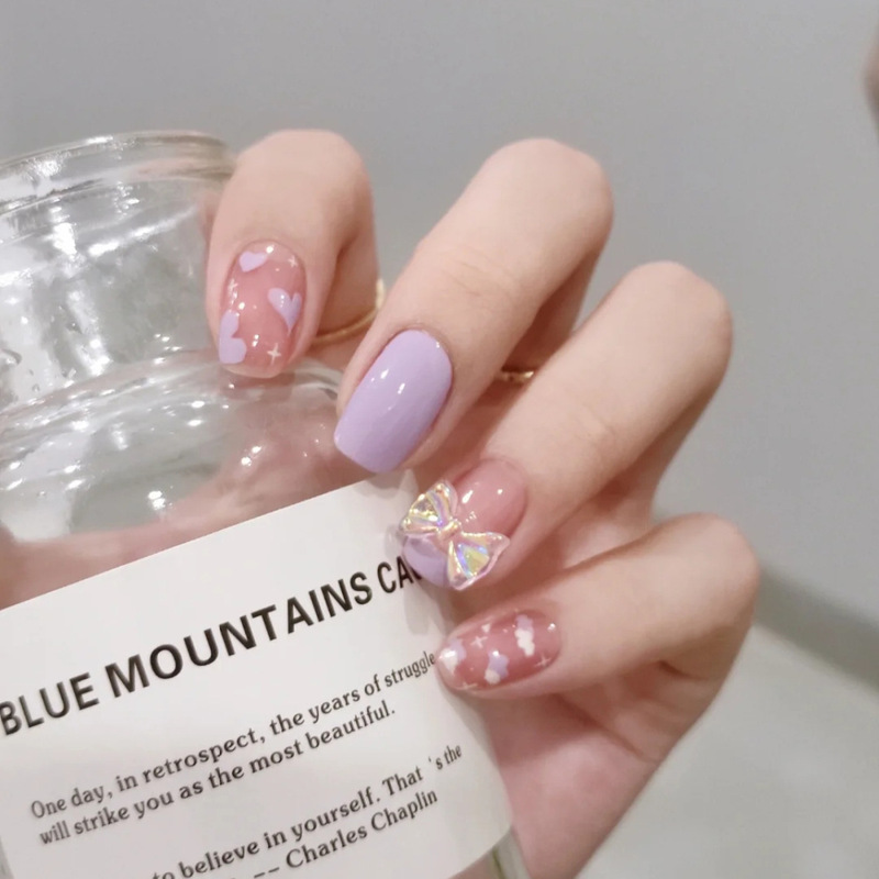 Nail Patch Wearing Nail Wearing Nail Pieces Nail Pieces Removable Nail Pieces Fresh Butterfly Love Nail Pieces Nail Patch Wearing Nail Wearing Nail Pieces Nail Pieces Removable Nail Pieces Fresh Butterfly Love Nail Pieces
