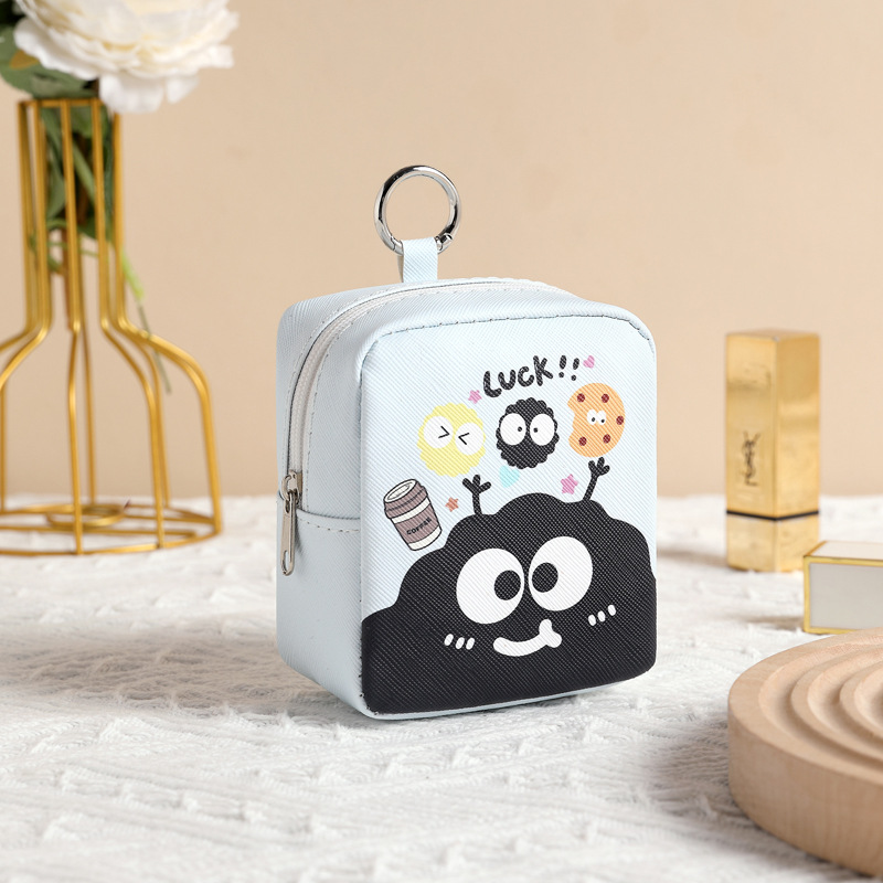 Nueva bolsa de cambio para mujeres, bolsas de tarjetas compactas para estudiantes, bolsas de monedas para niñas, lindas mini bolsas, auriculares