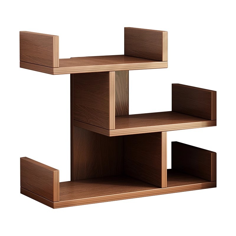 Estante de escritorio, escritorio de almacenamiento, estante de almacenamiento, estante de escritorio, estante de escritorio pequeño, dormitorio de oficina, estante simple multicapa