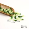 One 2.5cm mini medium green vegetable
